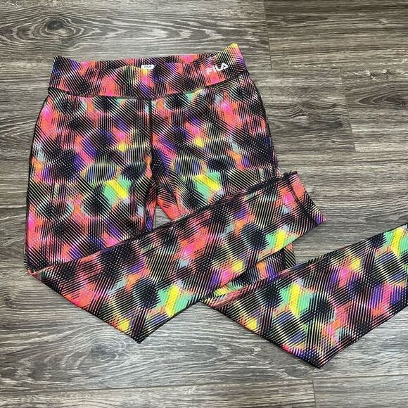 Fila Sport Mulitcolored Leggings - Picture 1 of 5